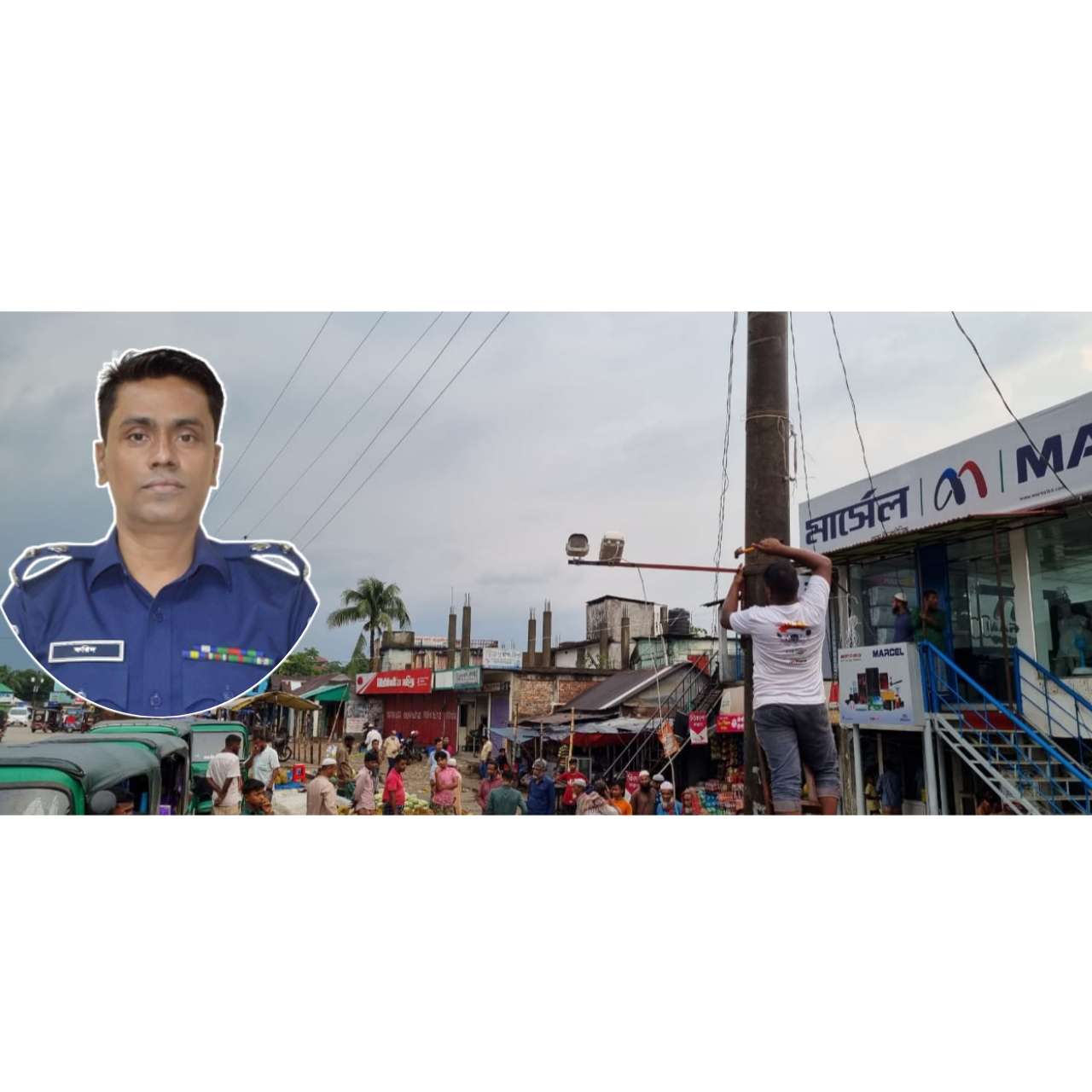 সিসি ক্যামেরার আওতায় কোম্পানীগঞ্জ: প্রশংসায় ভাসছে এসপি ফরিদ উদ্দিন