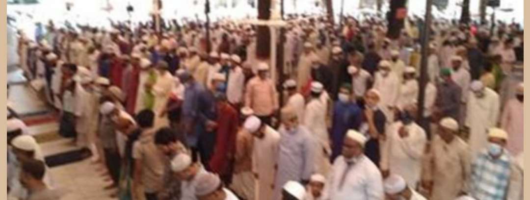 দরগাহ মসজিদে দিলদার হোসেন সেলিমের প্রথম জানাজা সম্পন্ন