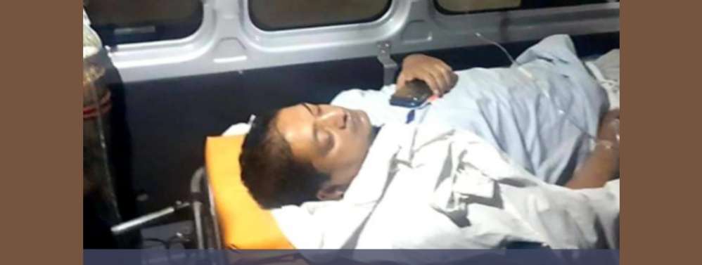 সুনামগঞ্জের খায়রুল হুদা চপল সড়ক দূর্ঘটনায় আহত