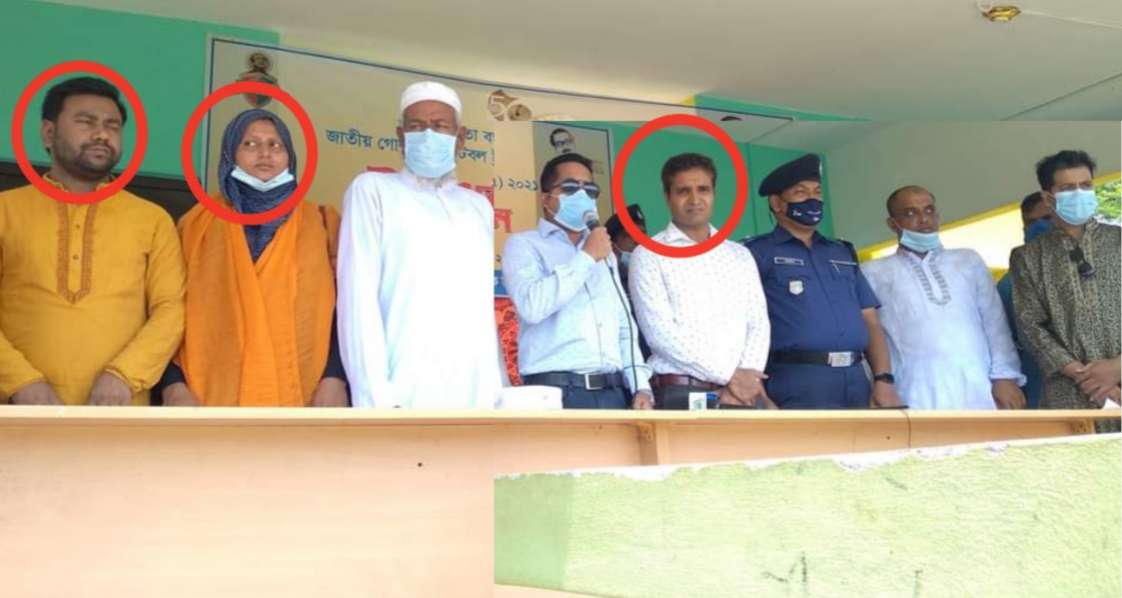 কোম্পানীগঞ্জে স্বাস্থ্যবিধি মানেনি বঙ্গবন্ধু জাতীয় গোল্ডকাপ ফুটবল টুর্নামেন্টের অতিথিরা