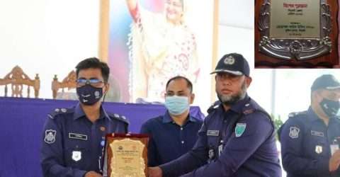 জেলা পুলিশের বিশেষ পুরুষ্কার পেলেন সালুটিকর পুলিশ তদন্ত কেন্দ্রের ইনচার্জ