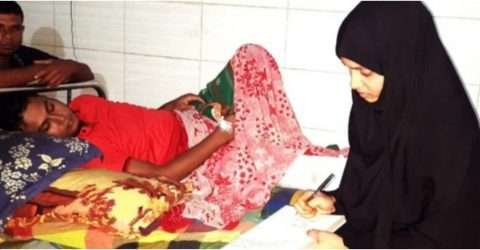 ক্লিনিকে প্রেমিক যুগলের বিয়ে, কেবিনে বাসর