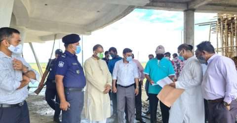 বঙ্গবন্ধু শেখ মুজিব হাইটেক পার্ক পরিদর্শনে বিকর্ণ কুমার ঘোষ
