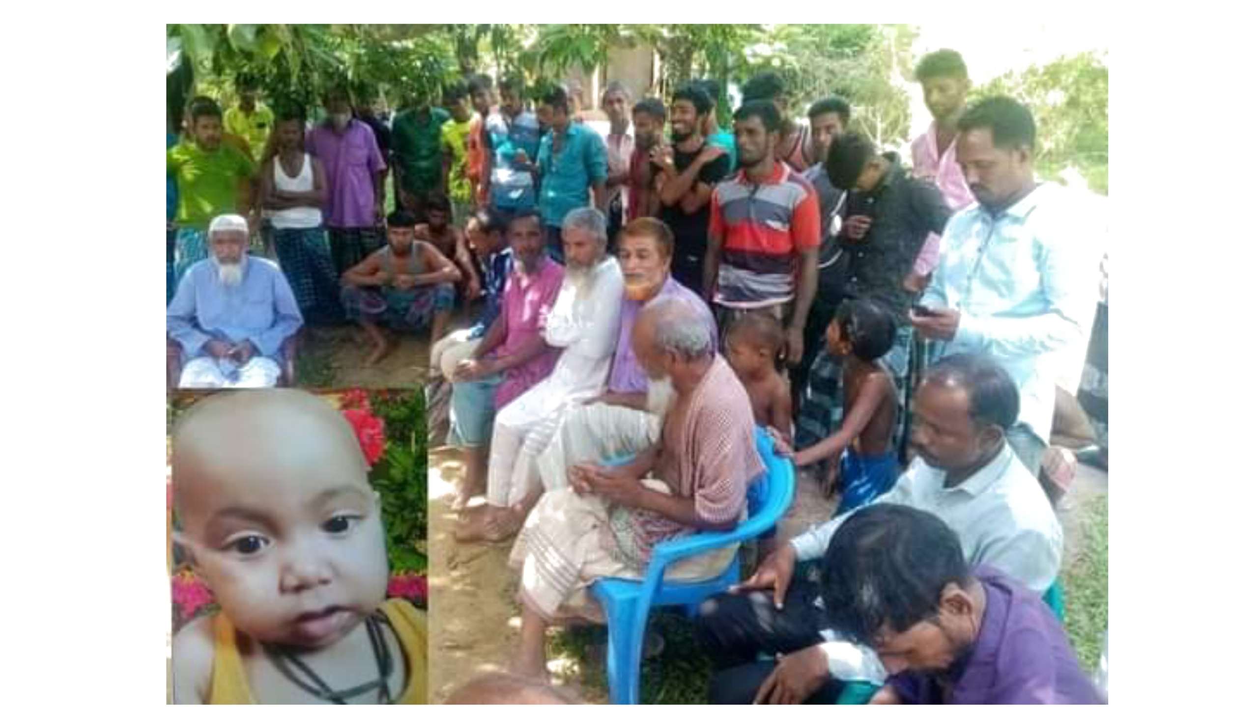 ছাতকে শিশু মিম হত্যাকারীদের গ্রেফতার-শাস্তির দাবিতে প্রতিবাদ