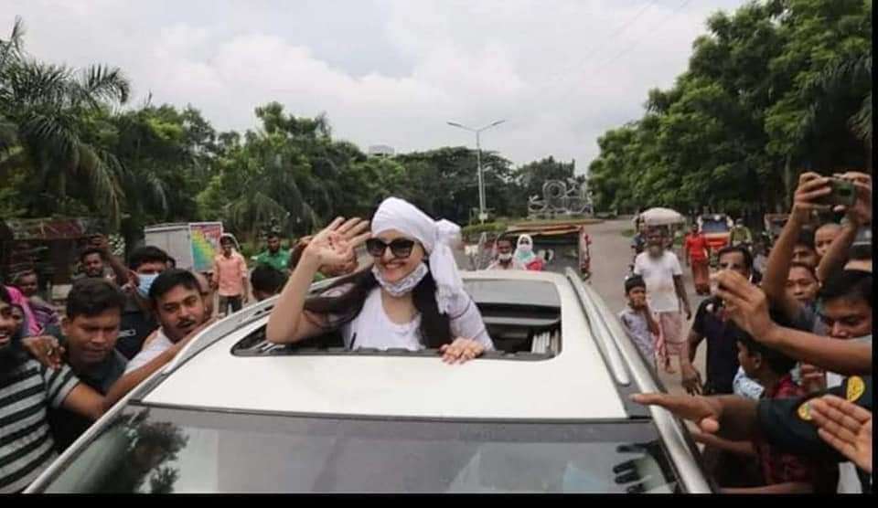 ২৭ দিন কারাবাস শেষে জামিন পেল পরীমনি