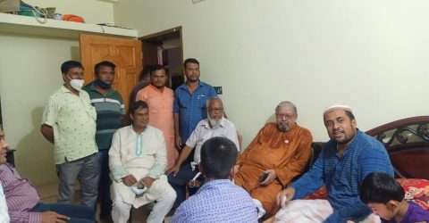 শাহ জামালের শয্যা পাশে প্রবাসীকল্যাণ মন্ত্রী