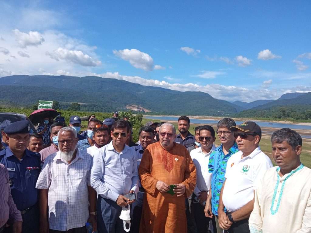 প্রবাসী কল্যাণ মন্ত্রী ইমরান আহমদ'র কোম্পানীগঞ্জ সফরের স্থির চিত্র