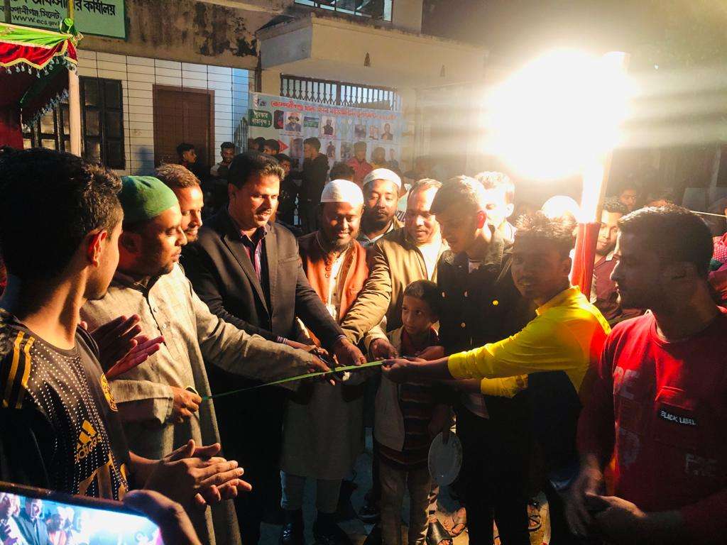 কোম্পানীগঞ্জ থানা সদর ব্যাডমিন্টন টুর্নামেন্ট উদ্বোধন