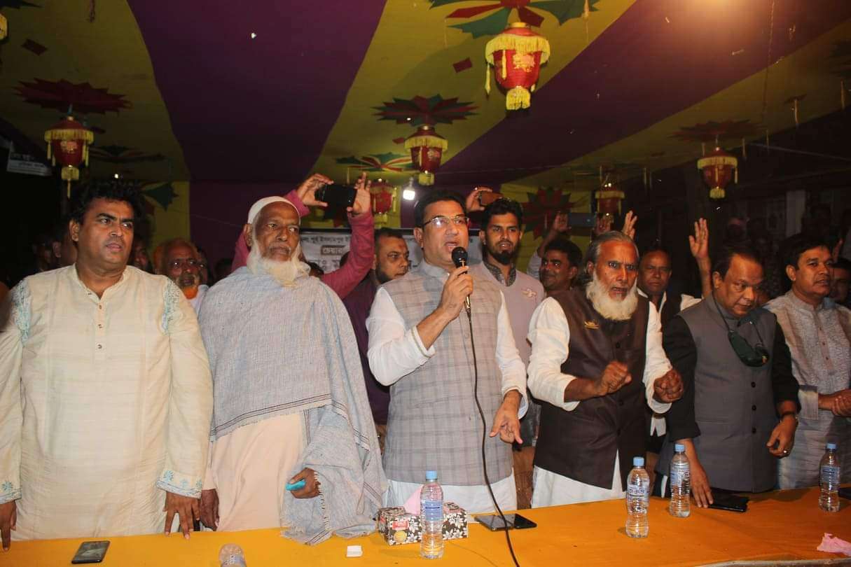 গ্রামীণ উন্নয়নের স্বার্থে নৌকায় ভোট দিন: নাসির উদ্দিন খাঁন