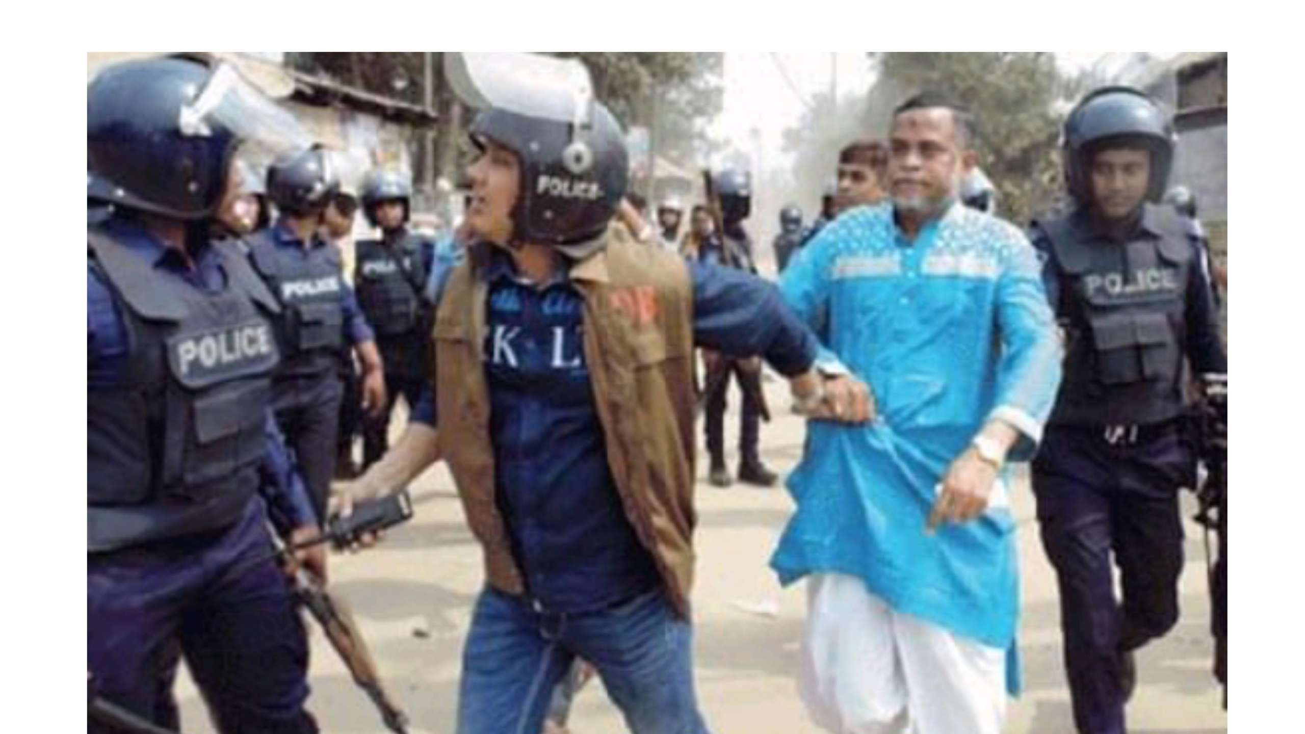 হবিগঞ্জে পুলিশ-বিএনপি সংঘর্ষ: শতাধিক নেতাকর্মী আহত