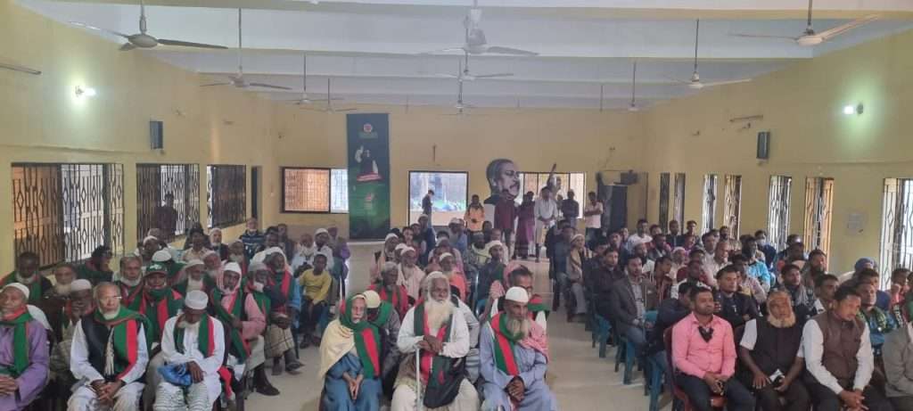 স্বাধীনতার সূবর্ণজয়ন্তীতে সংবর্ধিত হলেন কোম্পানীগঞ্জের ৫ ইউপি চেয়ারম্যান