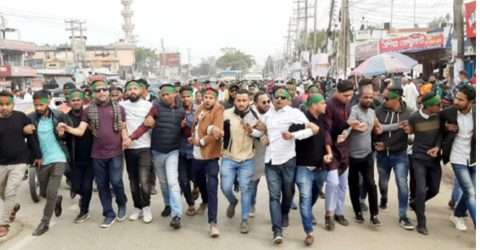 খালেদা জিয়ার মুক্তির দাবীতে সিলেট ছাত্রদলের রাজপথ দখলের ঘোষণা