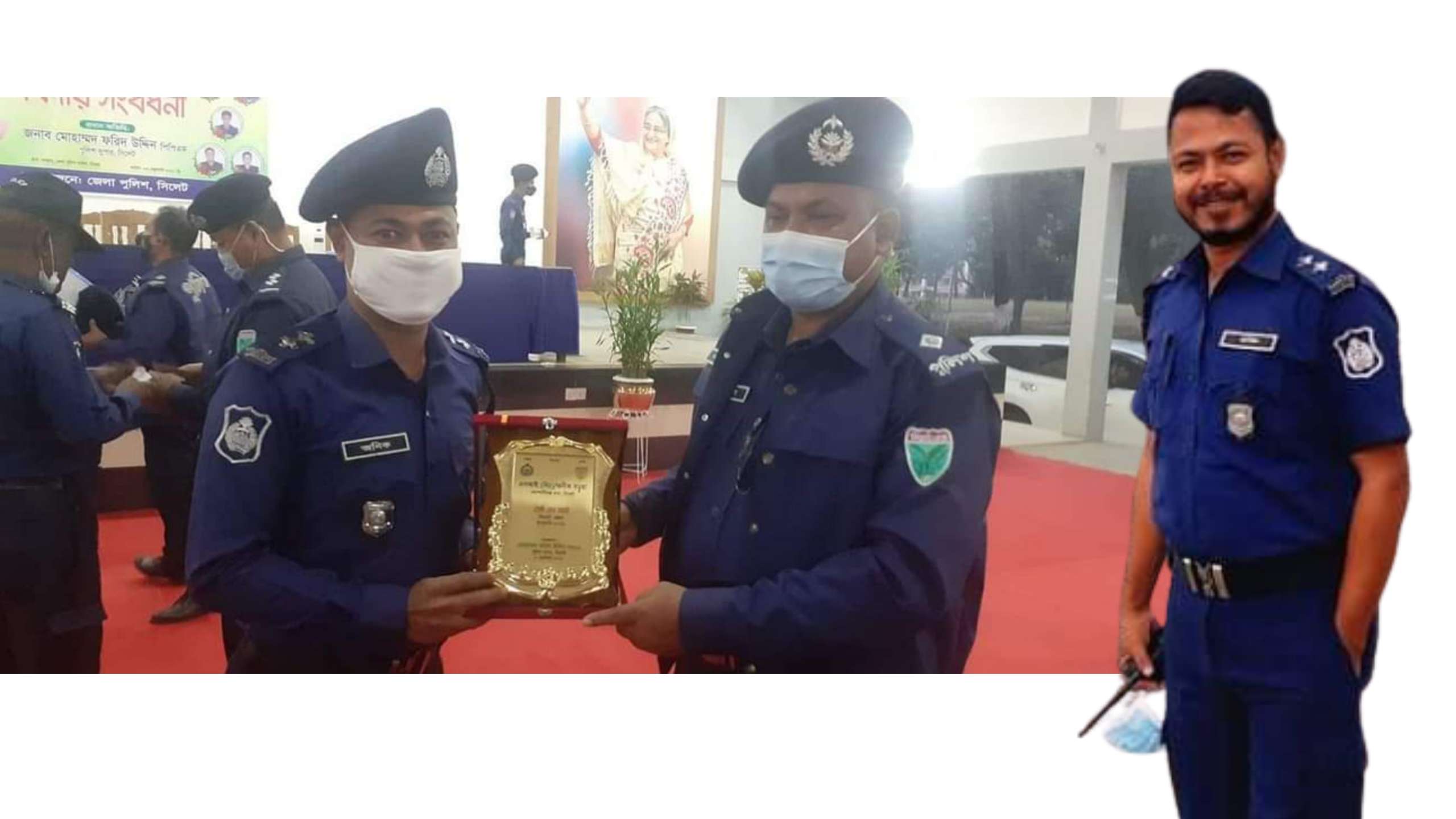 সিলেটের শ্রেষ্ঠ উপ পুলিশ পরিদর্শক নির্বাচিত কোম্পানীগঞ্জ থানার অনীক বড়ুয়া