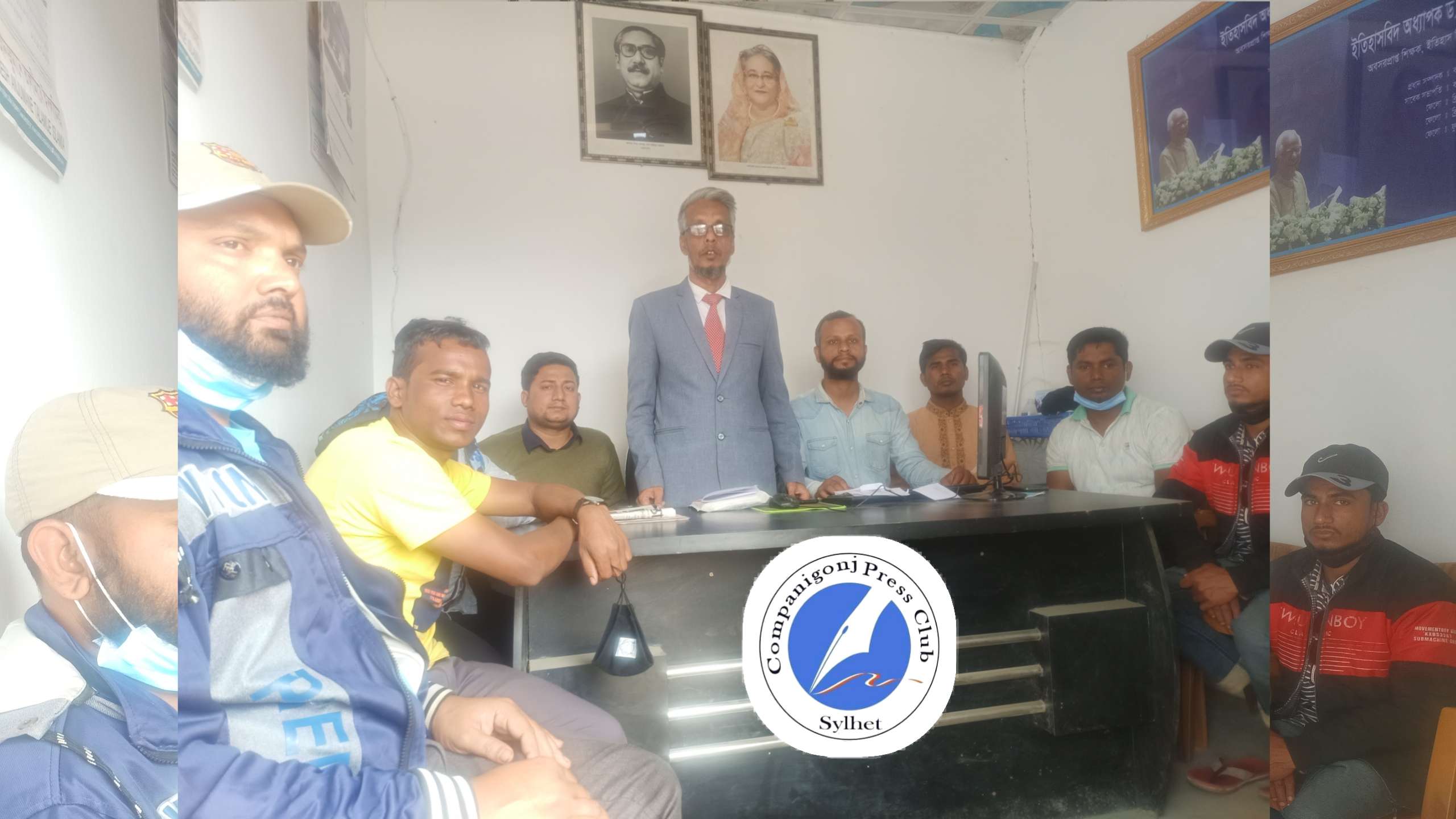 মহান শহীদ দিবস ও আন্তর্জাতিক মাতৃভাষা দিবসে কোম্পানীগঞ্জ প্রেসক্লাবের আলোচনা সভা অনুষ্ঠিত