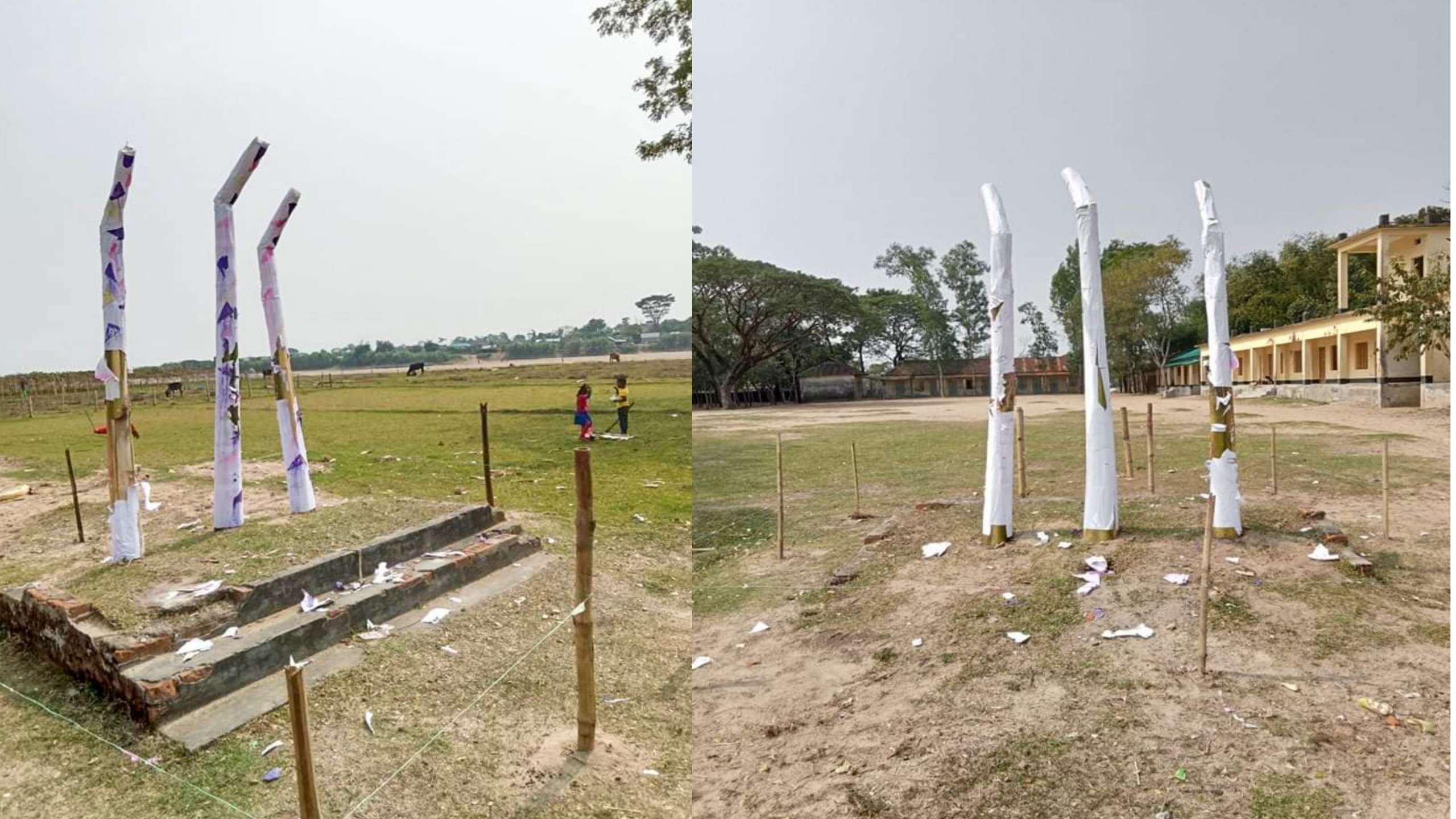 কোম্পানীগঞ্জে ৬৫ শতাংশ বিদ্যালয়ে অস্থায়ী শহিদ মিনারে শ্রদ্ধাজ্ঞাপন