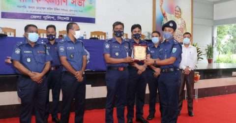 সিলেটের শ্রেষ্ঠ সার্কেল এএসপি প্রবাস কুমার সিংহ