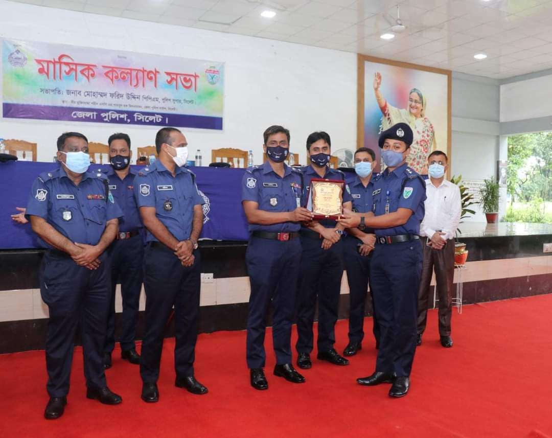সিলেটের শ্রেষ্ঠ সার্কেল এএসপি প্রবাস কুমার সিংহ