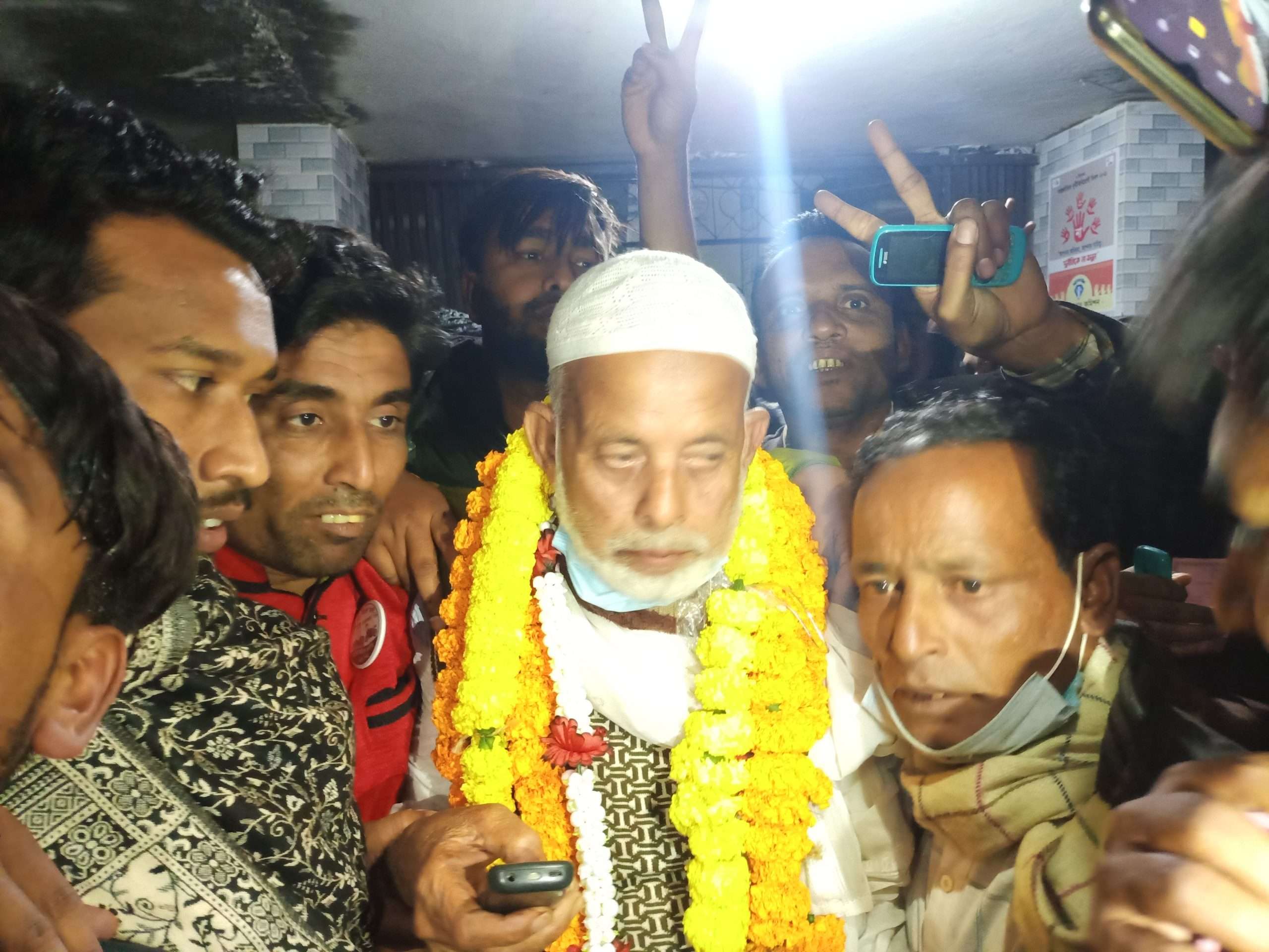 আলকাছ আলীকে হারিয়ে চেয়ারম্যান পদে জিয়াদ আলীর জয়