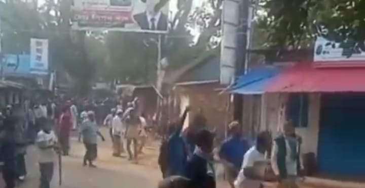 দোয়ারায় স্থানীয় বিক্ষোভ থামাতে প্রশাসনের হস্তক্ষেপ