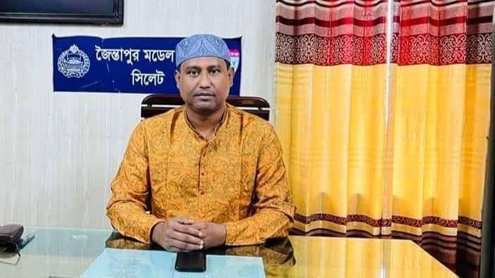 জৈন্তাপুর থানা অফিসার ইনচার্জ -এর ঈদুল-ফিতরের শুভেচ্ছা
