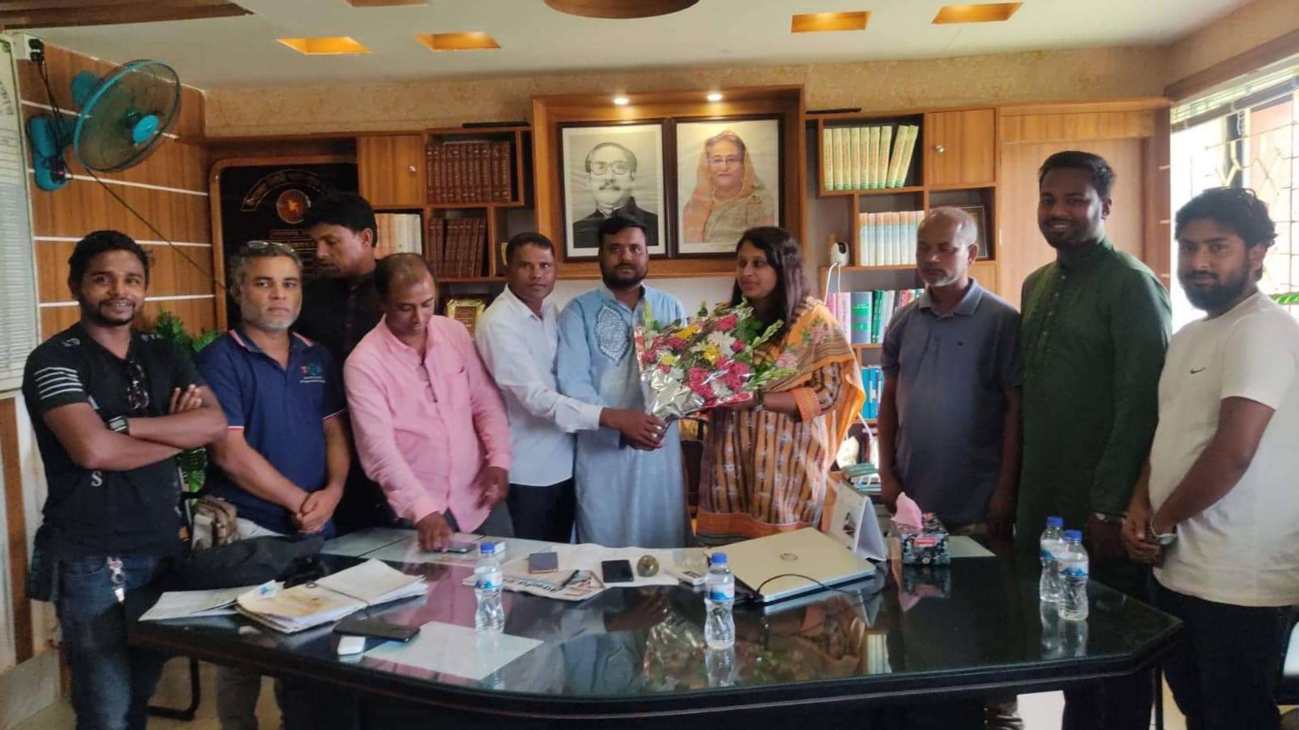 নবাগত ইউএনও’র সাথে দোয়ারাবাজার প্রেসক্লাব নেতৃবৃন্দের সাক্ষাৎ