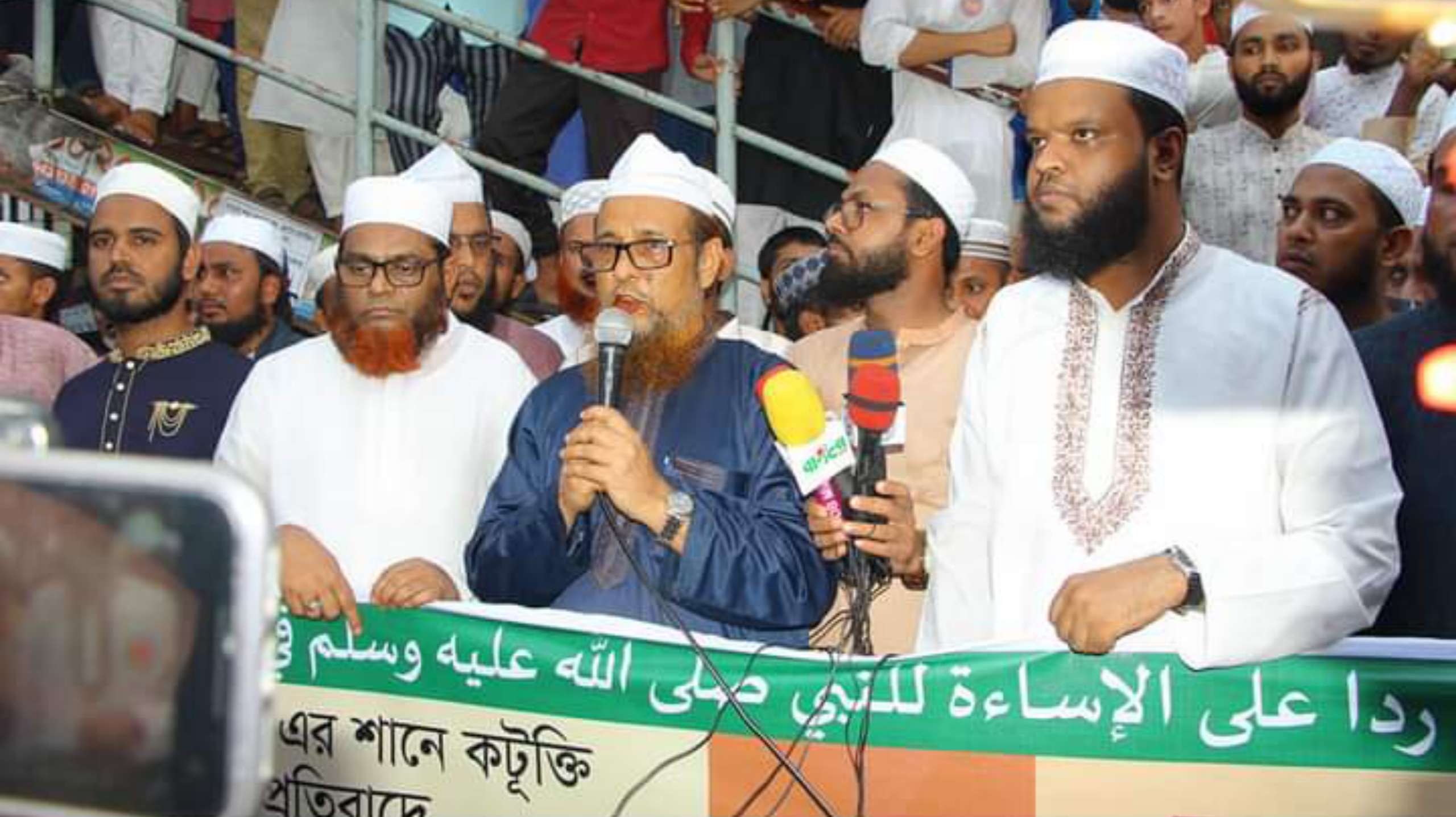 মহানবী সাঃ কে নিয়ে কটূক্তিকারীদের দৃষ্টান্তমূলক শাস্তি নিশ্চিত না করলে বিশ্ব মুসলিম সম্প্রদায় ভারতকে বয়কট করবে: তালামিয