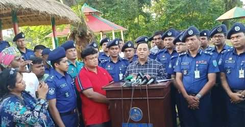 দুর্যোগে সবার আগে পুলিশ : ড. বেনজির আহমেদ