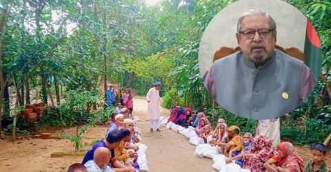 জৈন্তাপুরে প্রবাসী কল্যাণ মন্ত্রী ইমরান আহমদ’ খাদ্য সামগ্রী বিতরণ অব্যাহত