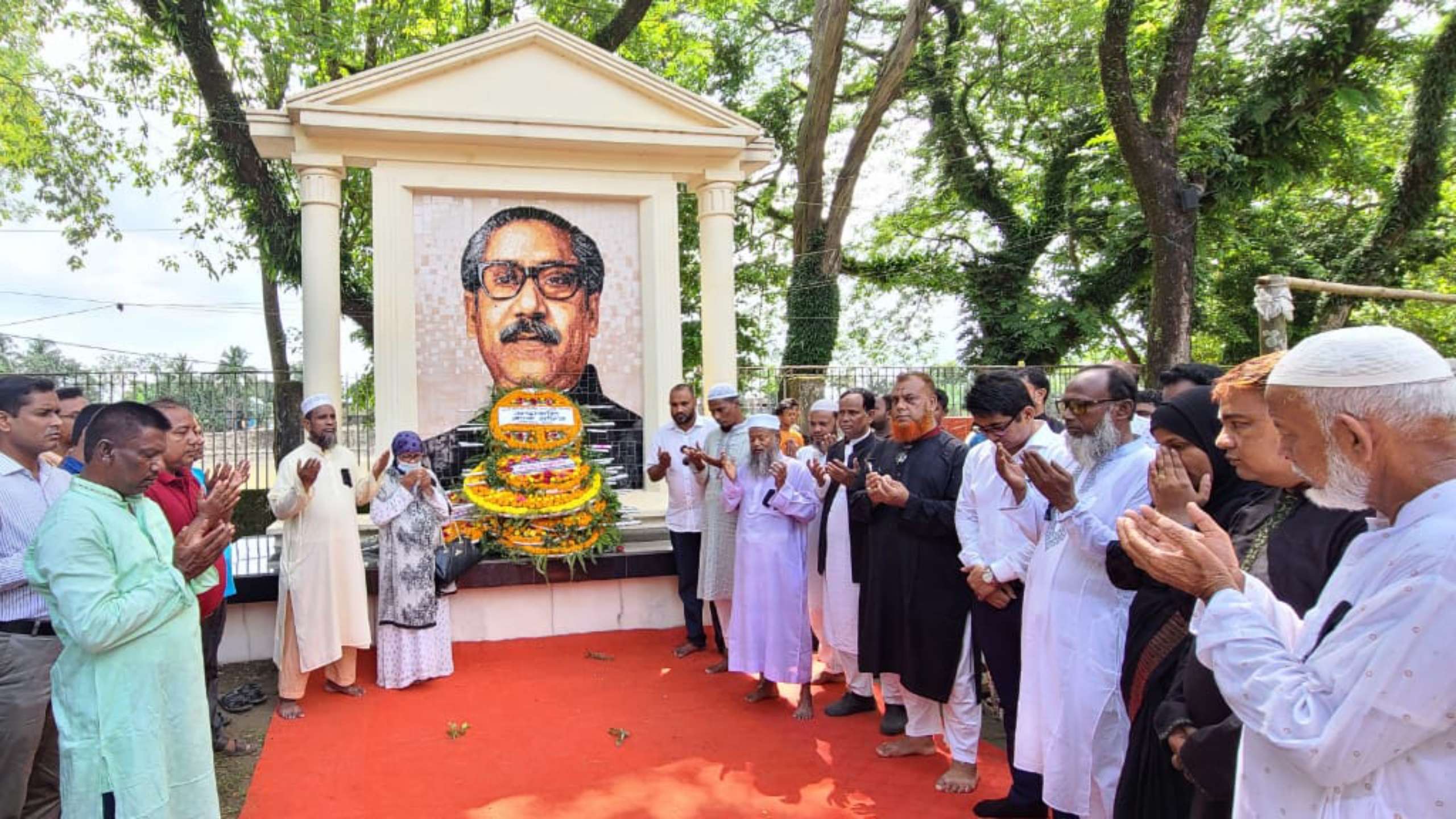 কোম্পানীগঞ্জে যথাযোগ্য মর্যাদায় জাতীয় শোক দিবস পালিত