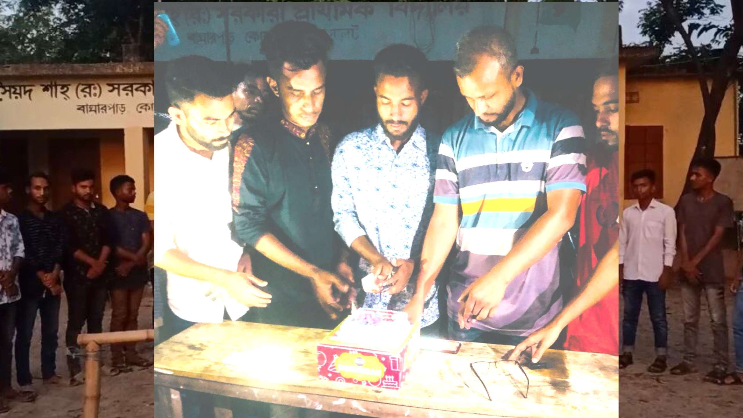 আদনান সামী’র জন্মদিনে কেক কাটলেন কোম্পানীগঞ্জ ছাত্রলীগ নেতৃবৃন্দ