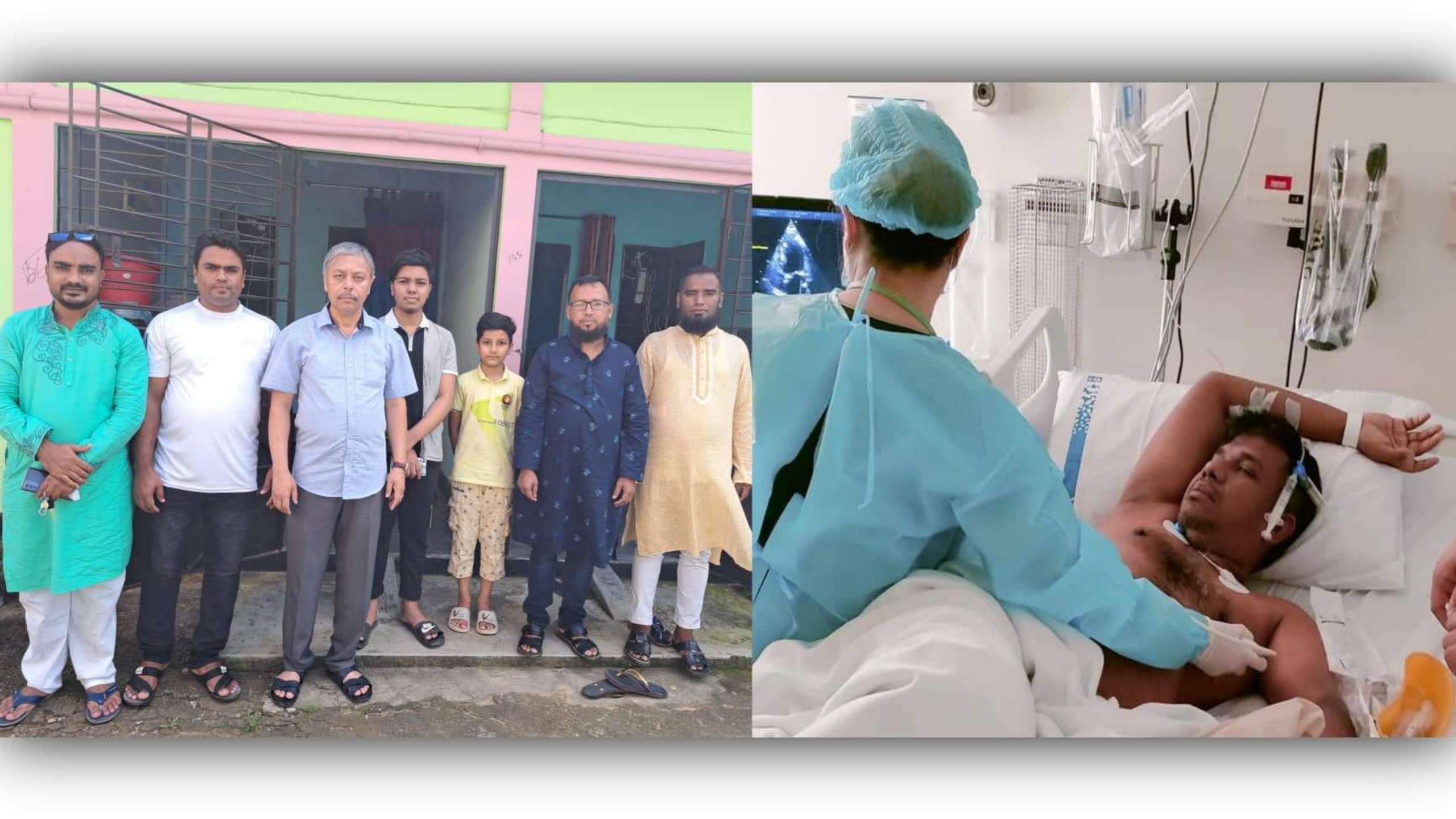 অসুস্থ মাসুক আহমদের চিকিৎসাভার নিলেন জৈন্তাপুর প্রবাসী গ্রুপ
