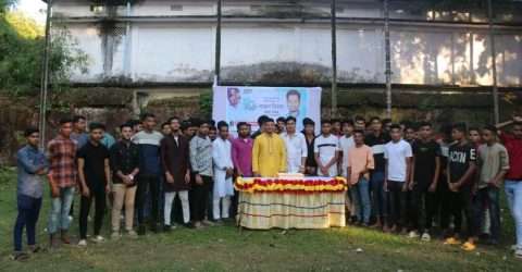 জৈন্তাপুরে জেলা ছাত্রলীগের সাধারণ সম্পাদক’র জন্মদিন উদযাপন