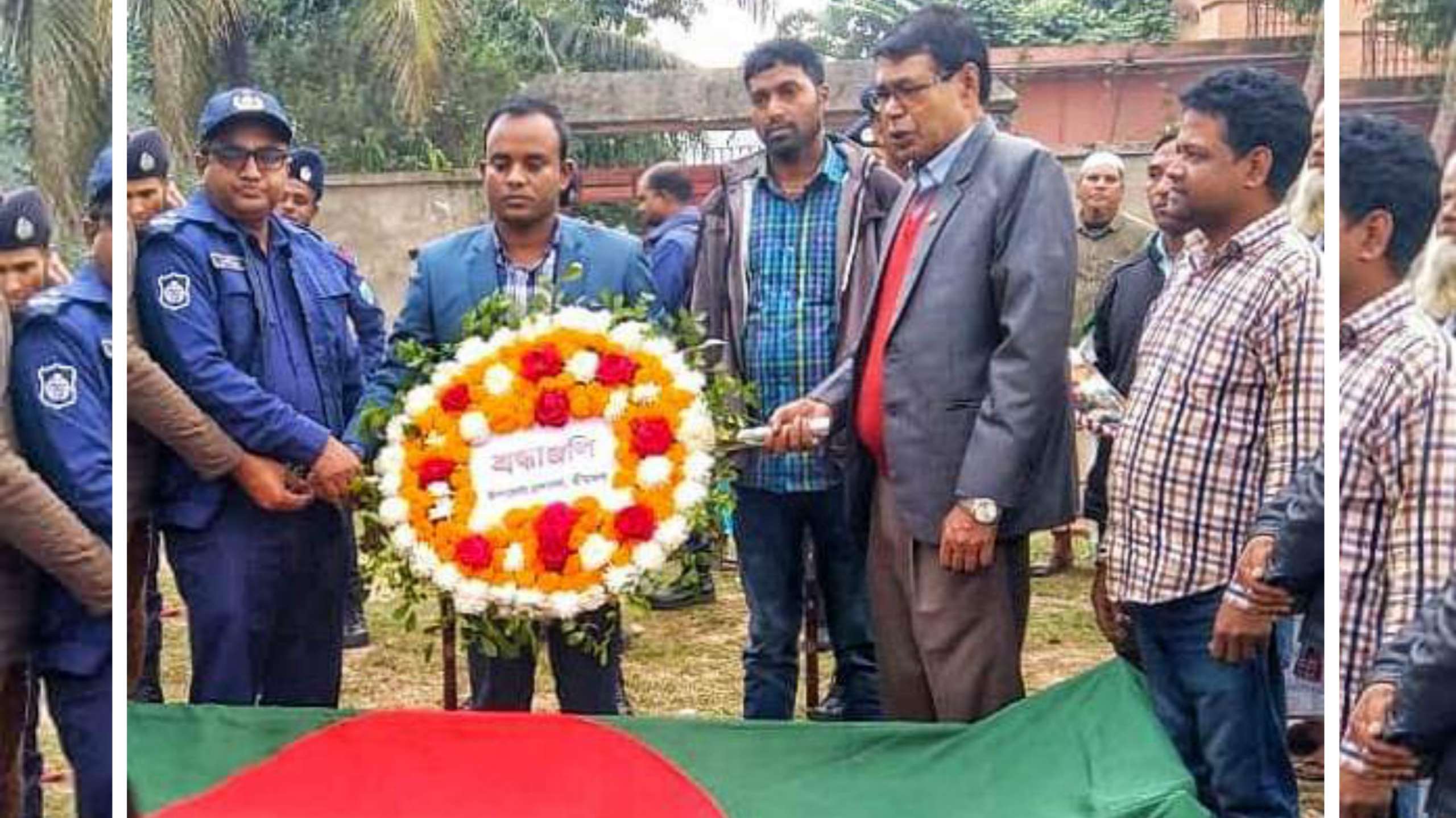 রাষ্ট্রীয় মর্যাদায় মুক্তিযোদ্ধা শফিক খানের দাফন সম্পন্ন