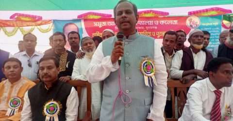 দোয়ারাবাজারে সুরমা নদীর উপর সেতুর কাজ শীঘ্রই শুরু হবে, মুহিবুর রহমান মানিক