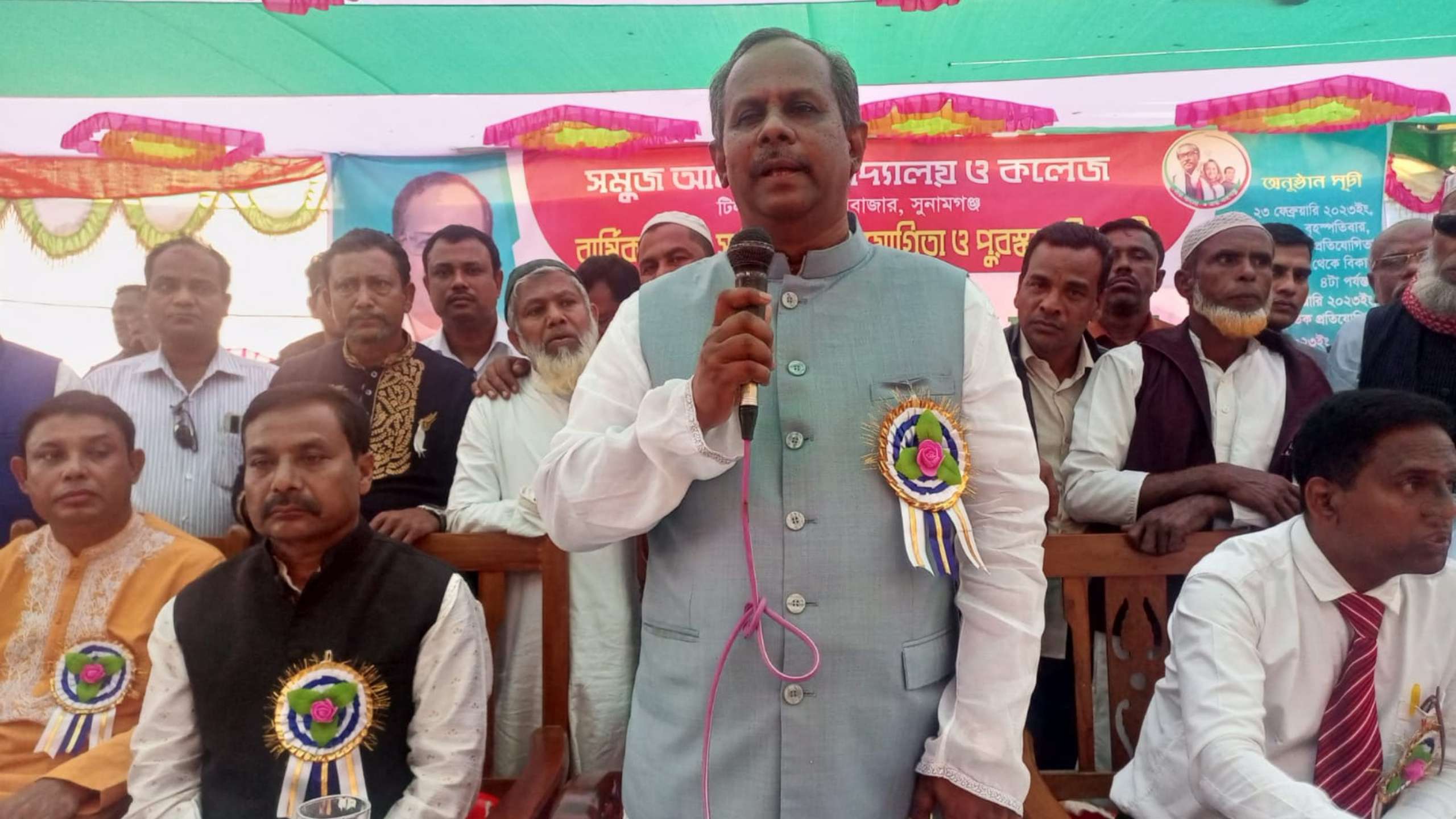 দোয়ারাবাজারে সুরমা নদীর উপর সেতুর কাজ শীঘ্রই শুরু হবে, মুহিবুর রহমান মানিক