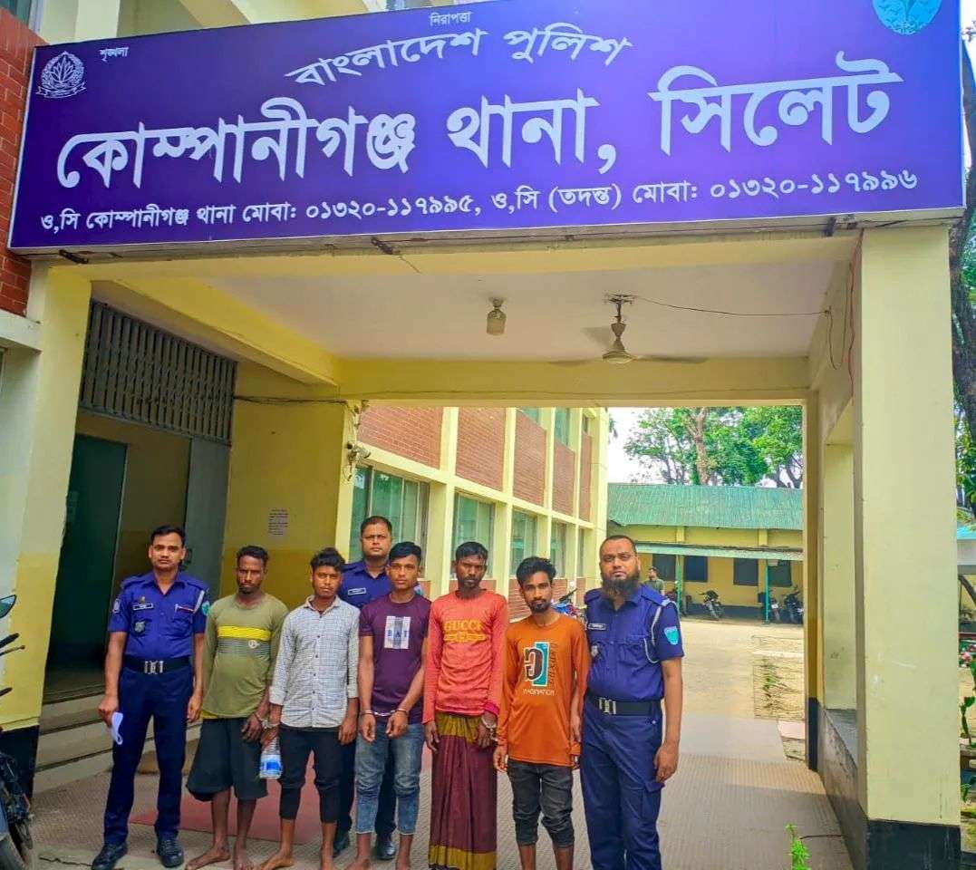 বালু-পাথর উত্তোলনের অভিযোগে ৫ জনের কারাবাস